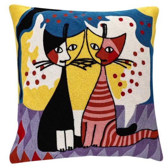 Decoromania Декоративная подушка «Пушистые романтики»