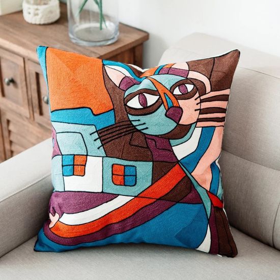Decoromania Декоративная подушка «Городские коты»