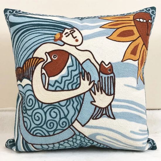 Decoromania Декоративная подушка «Подводная Дива»