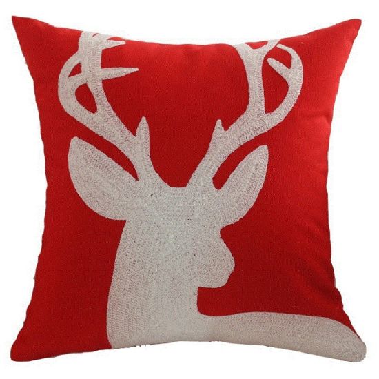 Decoromania Декоративная подушка «Рождественский олень»